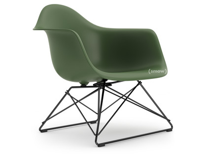 Eames Plastic Armchair RE LAR Forest|Ohne Polsterung|Beschichtet basic dark