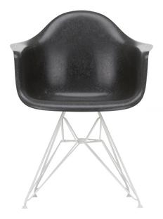 Eames Fiberglass Armchair DAR Eames elephant hide grey|Weiß