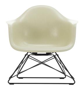 Eames Fiberglass Armchair LAR Eames parchment|Basic dark