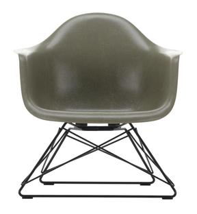 Eames Fiberglass Armchair LAR Eames raw umber|Basic dark