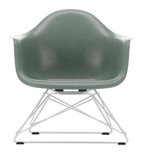 Eames Fiberglass Armchair LAR Eames sea foam green|Weiß