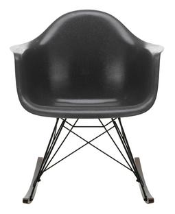 Eames Fiberglass Armchair RAR Eames elephant hide grey|Beschichtet basic dark|Ahorn dunkel