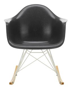 Eames Fiberglass Armchair RAR Eames elephant hide grey|Weiß|Ahorn gelblich