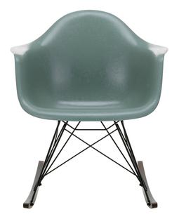 Eames Fiberglass Armchair RAR Eames sea foam green|Beschichtet basic dark|Ahorn dunkel