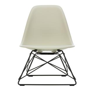 Eames Plastic Side Chair RE LSR Kieselstein|Ohne Polsterung|Pulverbeschichtet basic dark