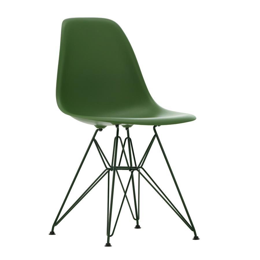 Eames Plastic Side Chair RE DSR Duotone Vitra von Charles & Ray Eames, 1950 Original von smow
