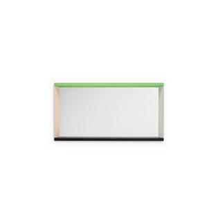 Colour Frame Mirror Mittel (48 cm x 91 cm)|Grün / Rosa