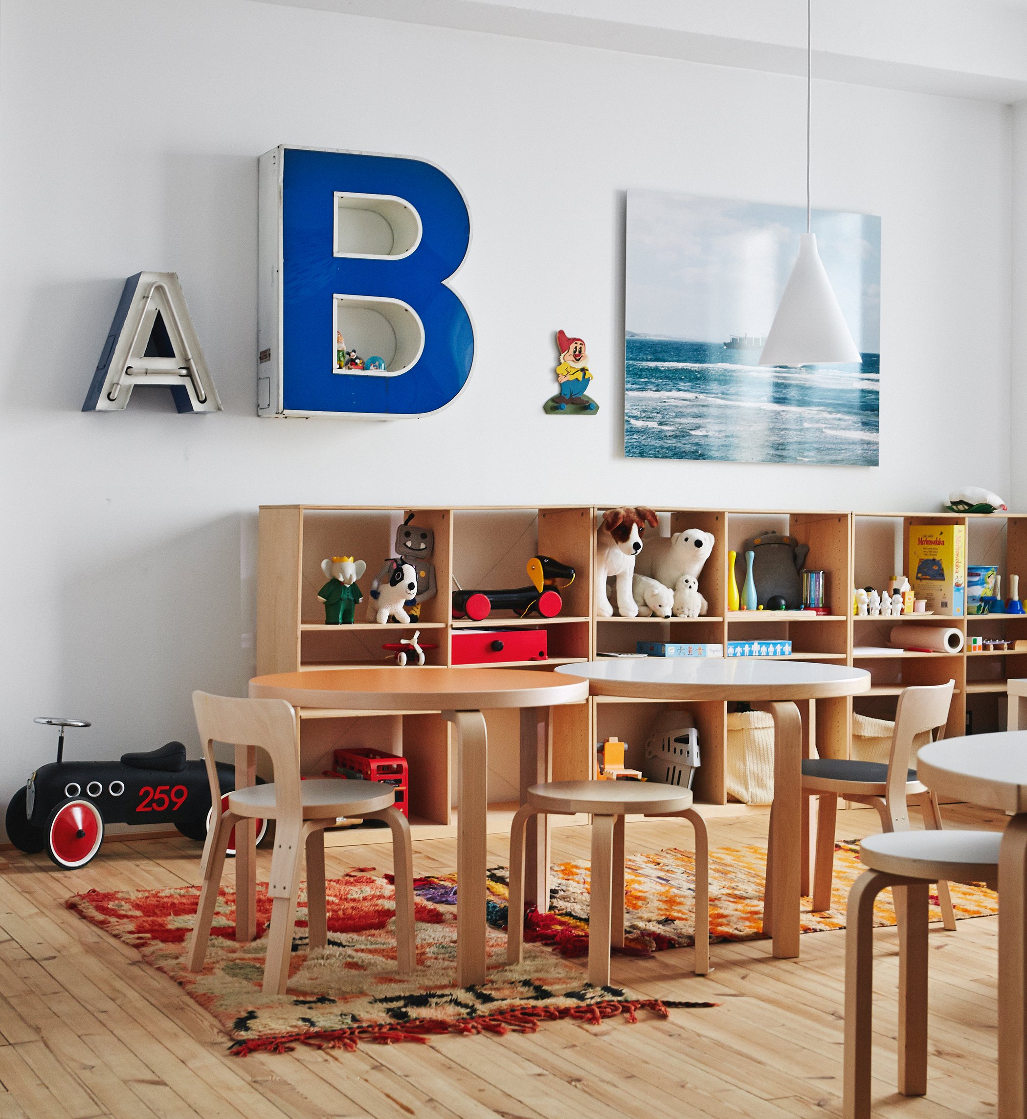 スツール 1960s Artek N65 children's chair stool60 Kinderstuhl N65 | Artek | von Alvar Aalto, 1935 - Original von smow