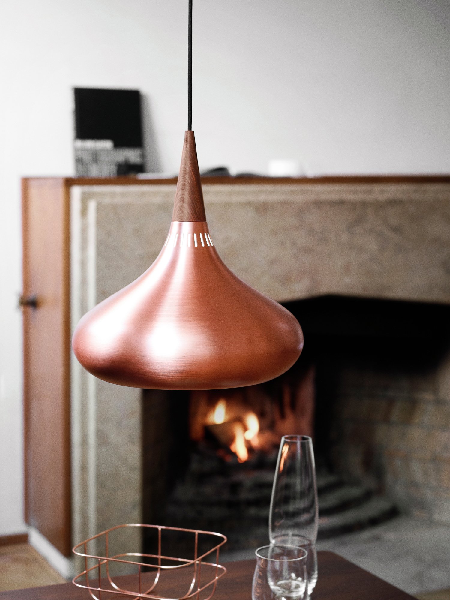 Orient Pendelleuchte, P2 (Ø 34 cm), Schwarz | Fritz Hansen