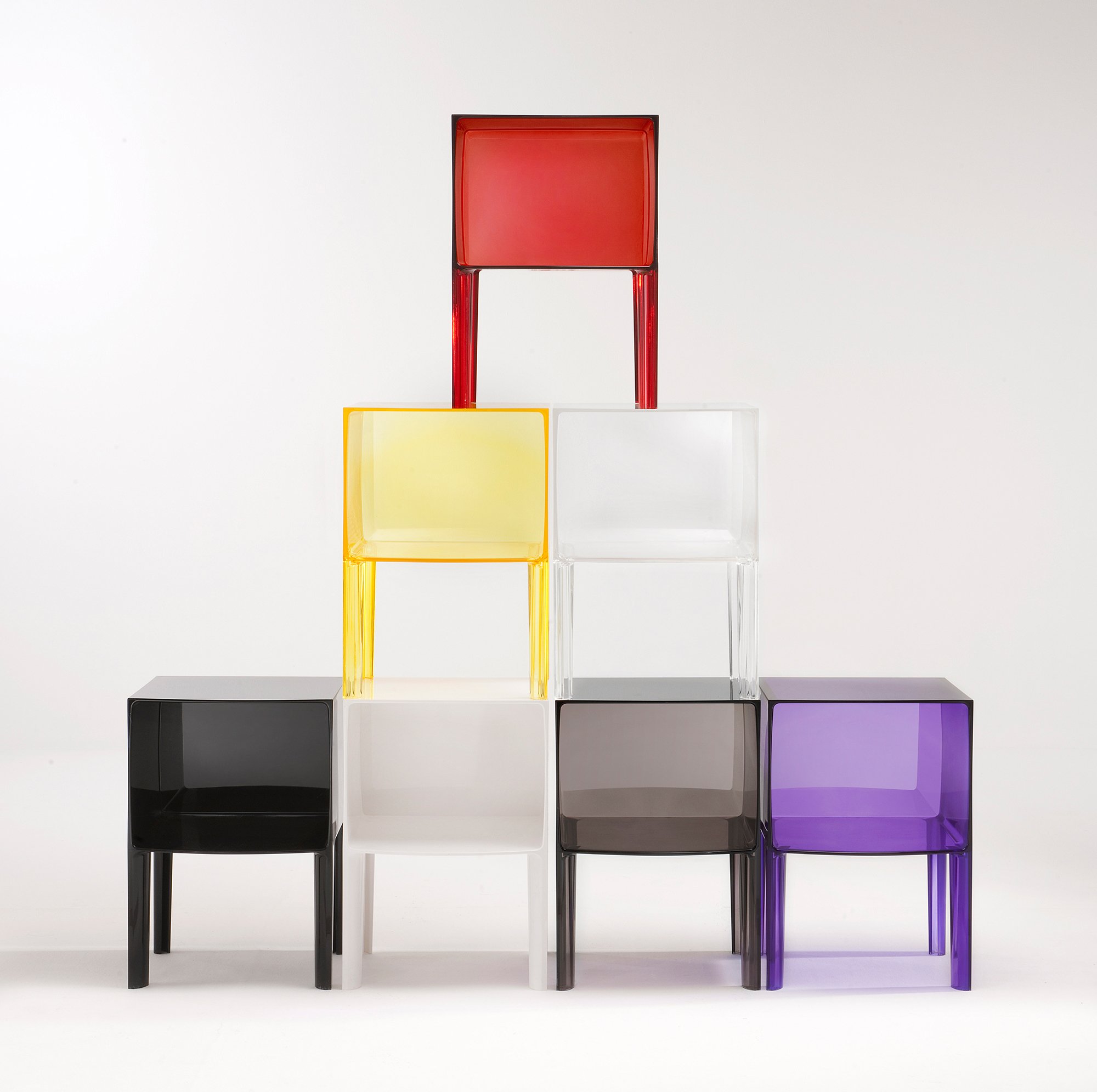 Small Ghost Buster, Transparent glasklar | Kartell | Beistell