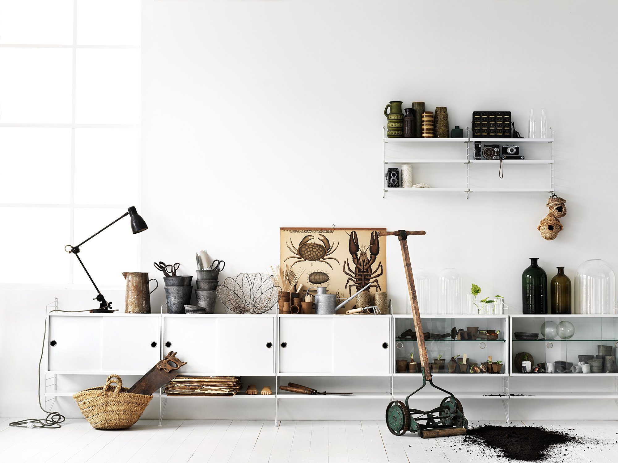 String System Wandregal M | String Furniture | Regale & Schränke ...