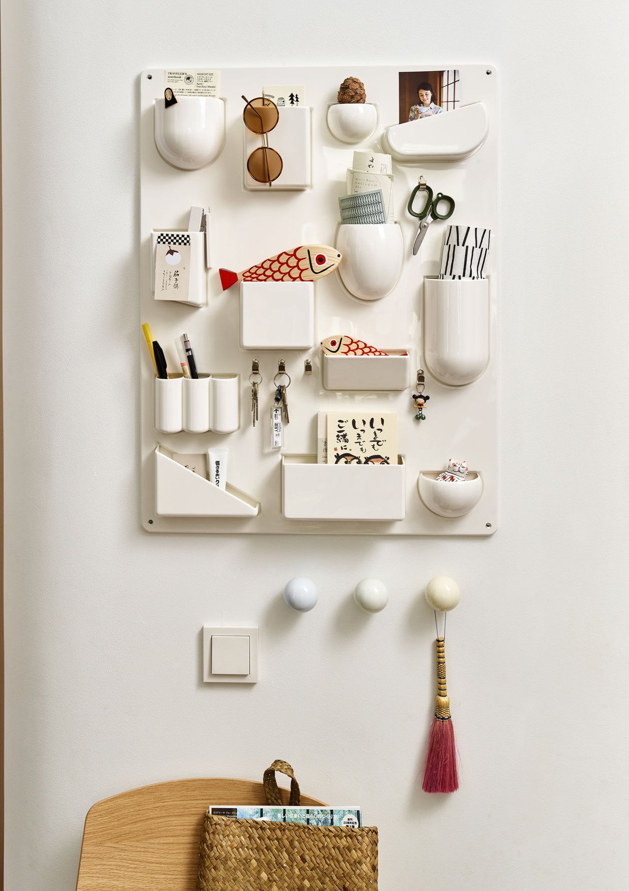 Wooden Dolls Mother Fish & Child | Vitra | von Alexander Girard