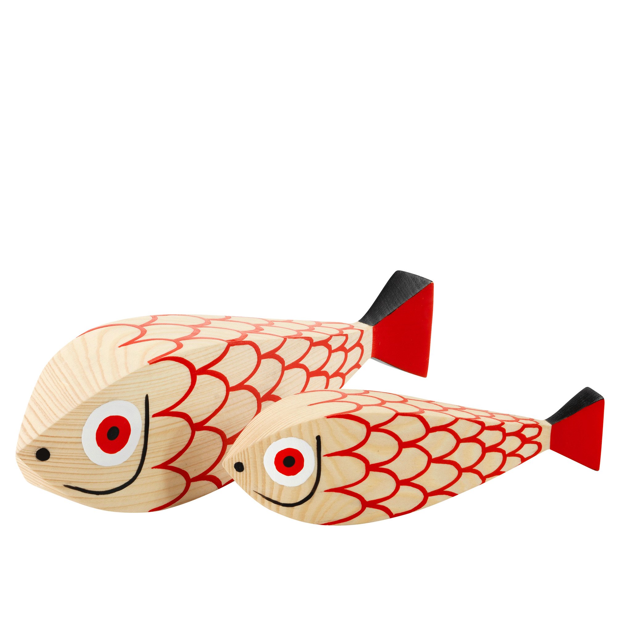 置物 Wooden Dolls Mother Fish & Child Wooden Dolls Mother Fish & Child | Vitra | von Alexander Girard