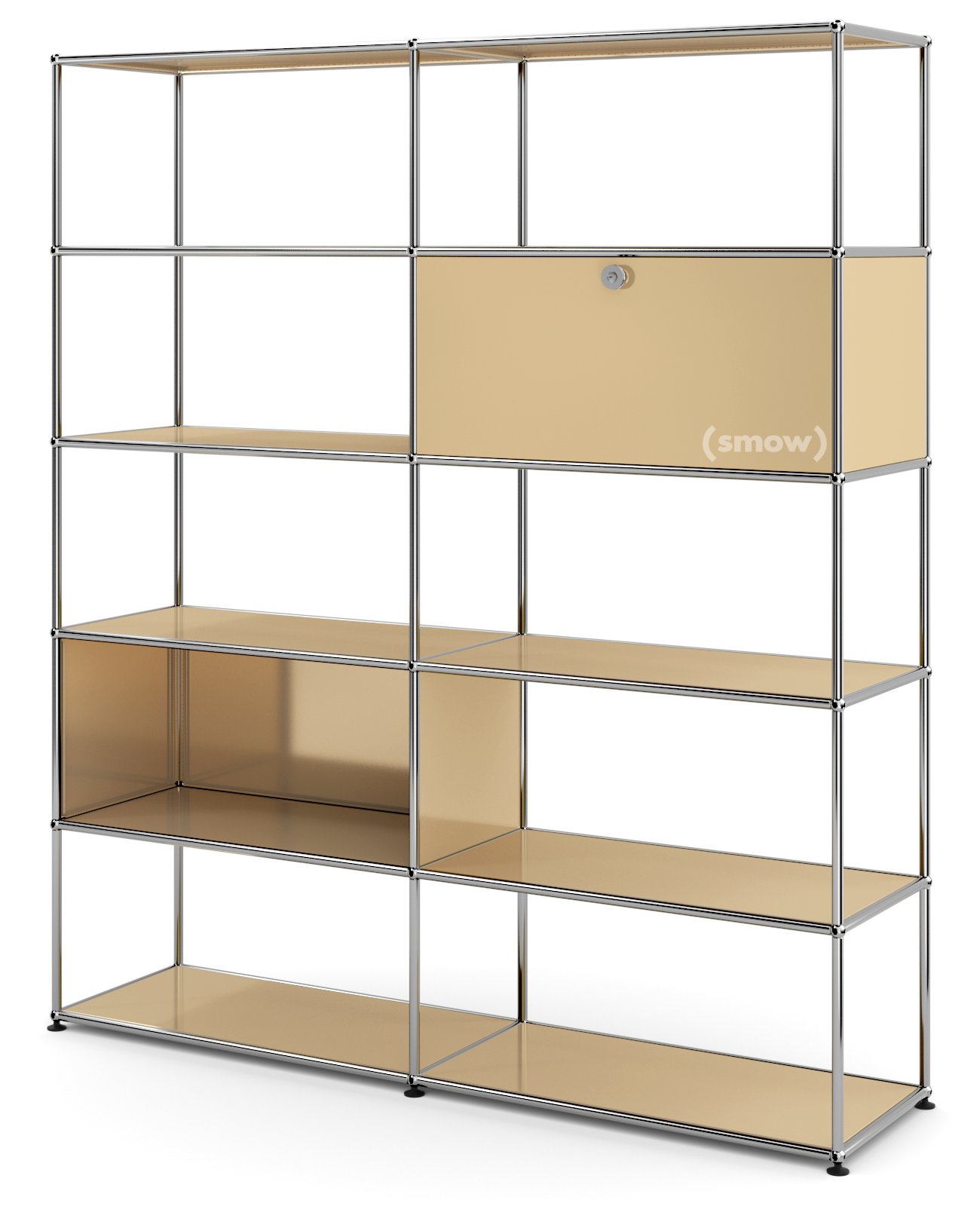 USM Haller Wohnzimmer Regal L, USM beige | USM Haller | USM Haller Regale & Boards