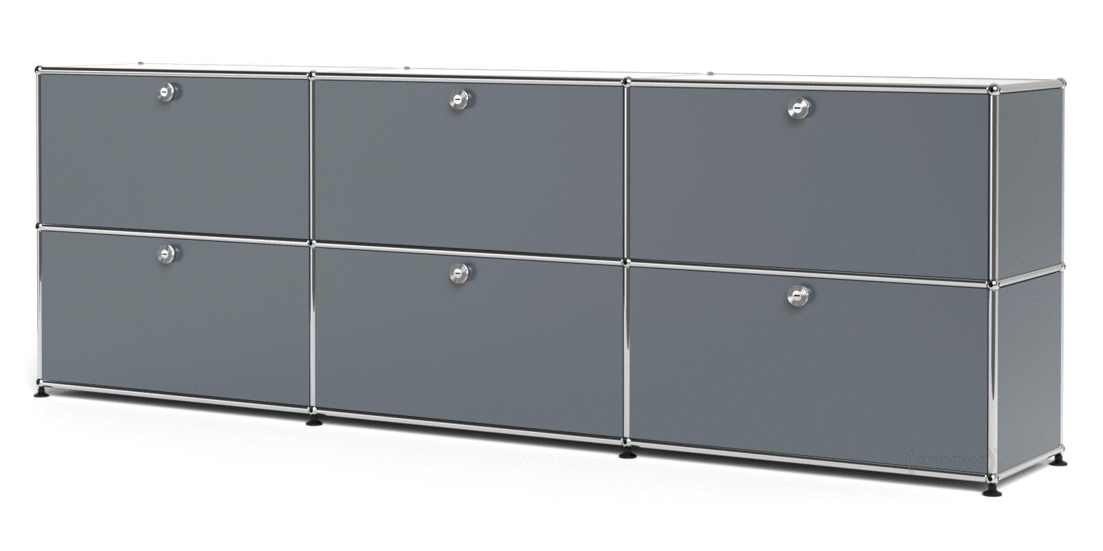 USM Haller Sideboard XL, individualisierbar, Mittelgrau RAL 7005