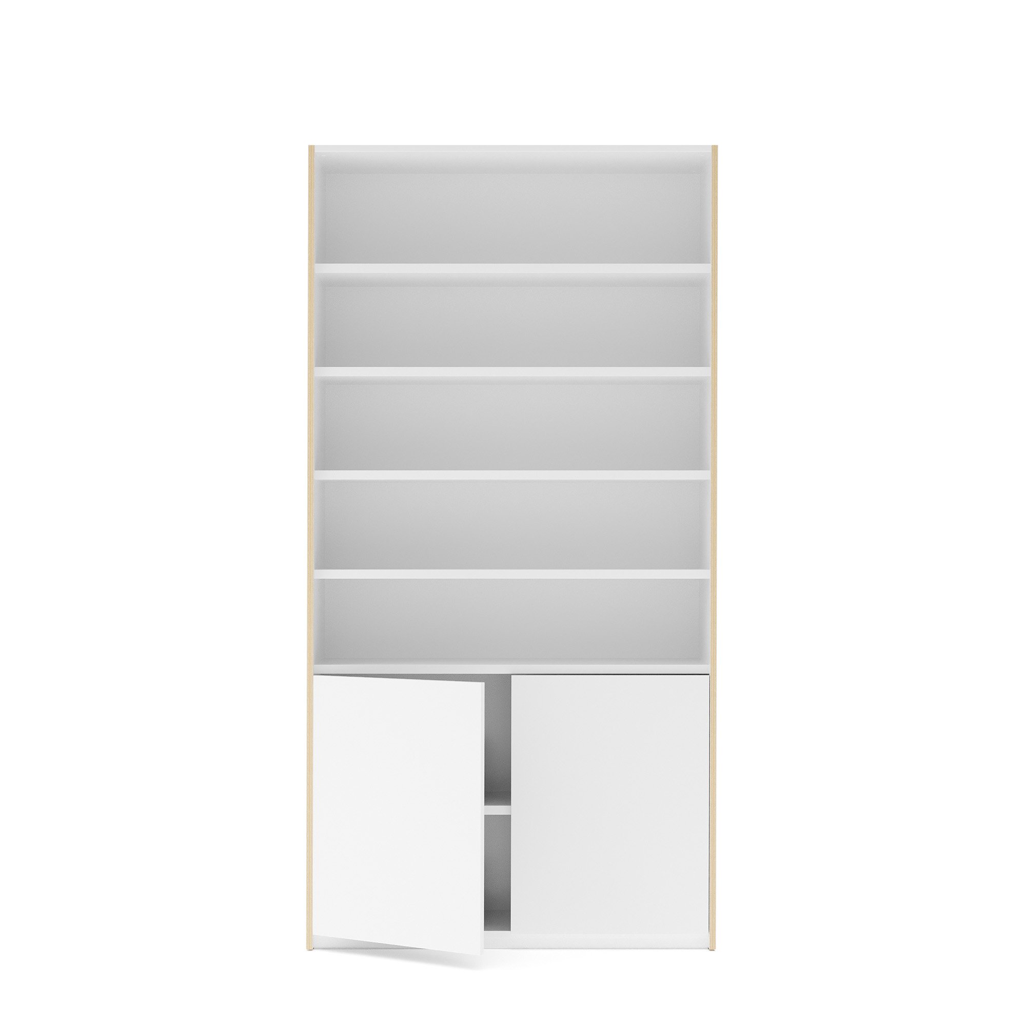 Modular Plus Schranksystem, 360 mm, offen, mit Türen, Anbauelement | Müller Small Living | von Rolf Heide