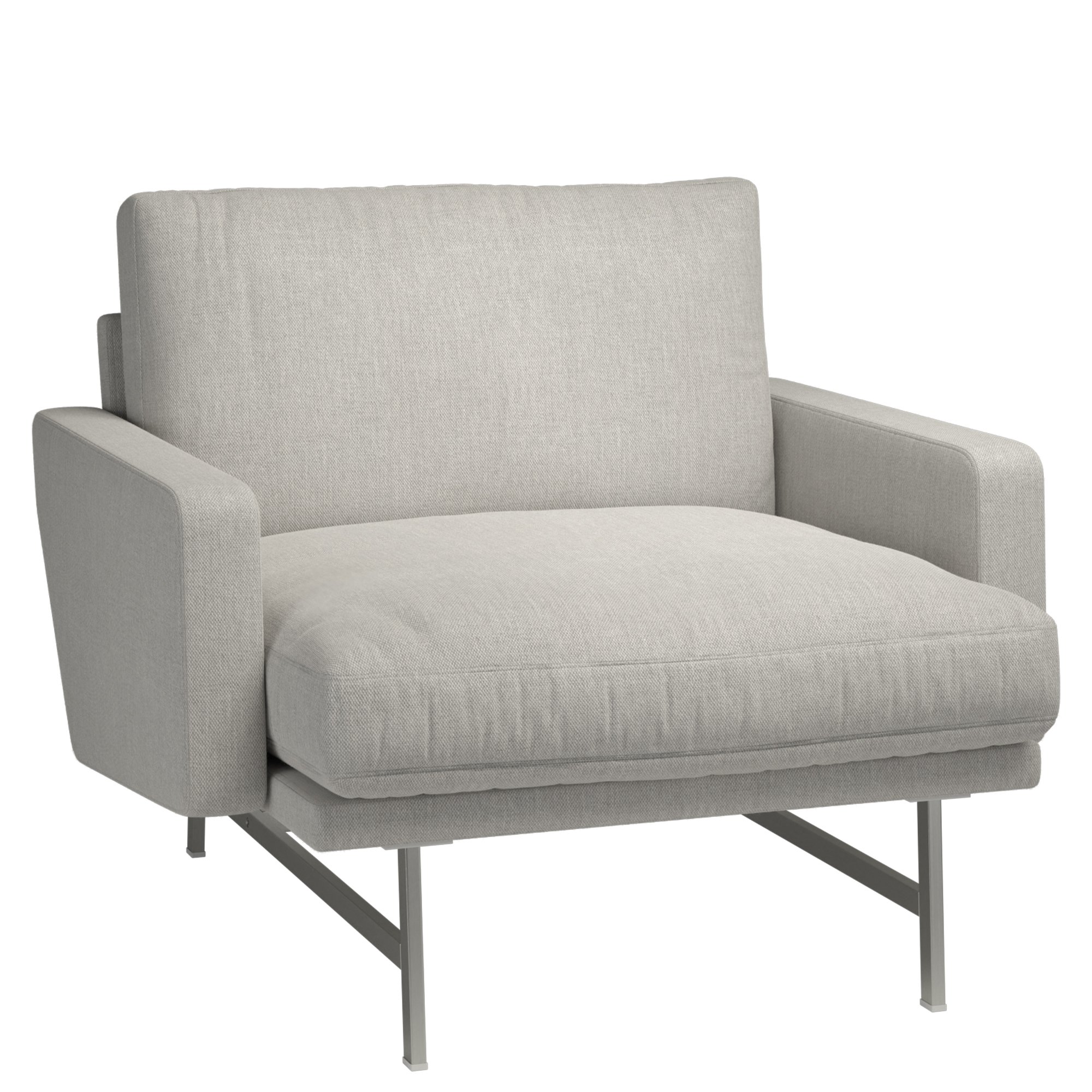 Lissoni Lounge Sessel, Breite 91 cm, Clay | Fritz Hansen | Sessel