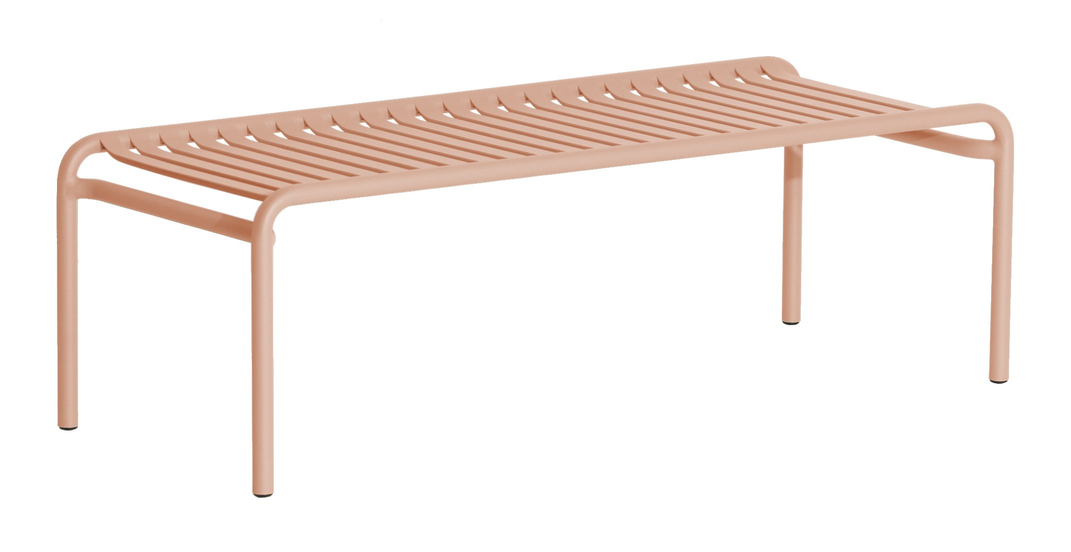 Week-End Beistelltisch, Lang (127 x 51 cm), Blush | Petite Friture | Gartentische