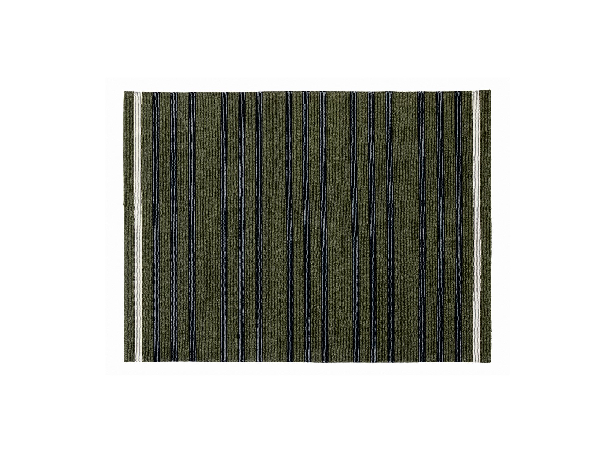Teppich/Läufer Fleur, 140 x 200 cm, Moos/schwarz | Fabula Living | Teppiche