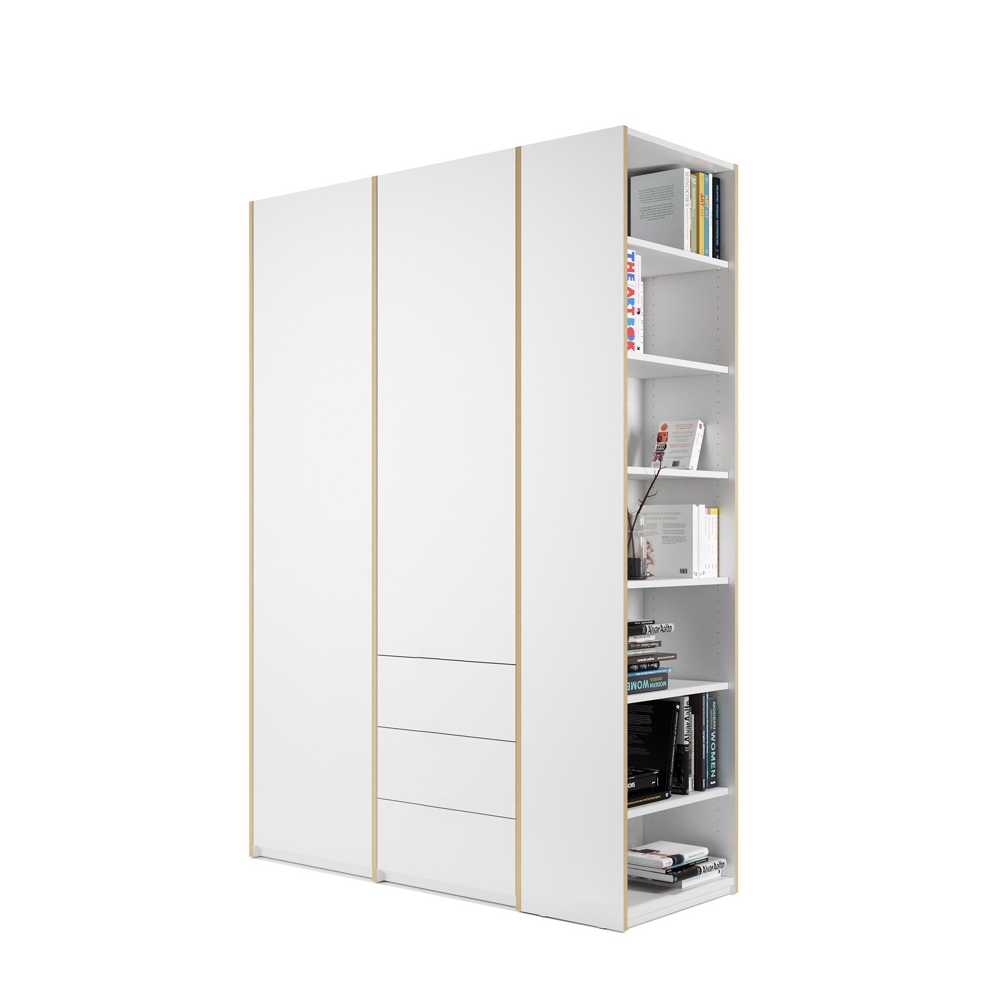 Modular Plus Schranksystem, 605 mm, Ausführung 3, Grundelement | Müller Small Living | von Rolf Heide