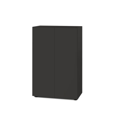 Nex Pur Box 2.0 mit Türen, 40 cm, H 100 cm x B 80 cm (mit Doppeltür), Graphit