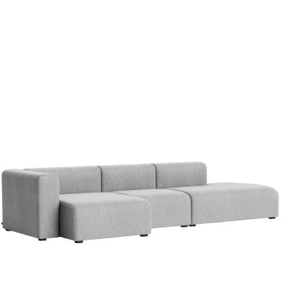 Mags Sofa Kombination 4, Armlehne links, Hallingdal 130 - hellgrau
