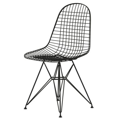 Wire Chair DKR , Pulverbeschichtet basic dark