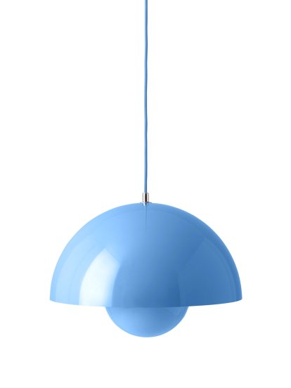 Flowerpot VP7 Pendelleuchte, Swim blue