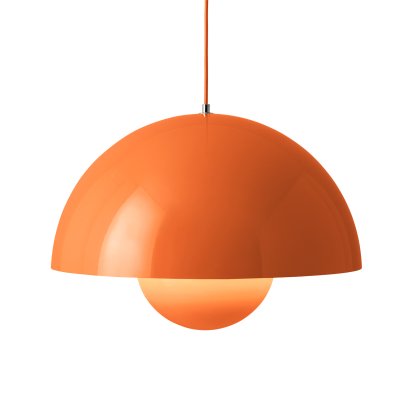 Flowerpot VP2 Pendelleuchte, Zesty orange