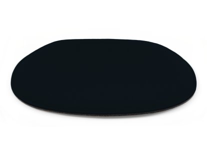 Sitzauflage für Eames Side Chairs, Mit Polster, schwarz