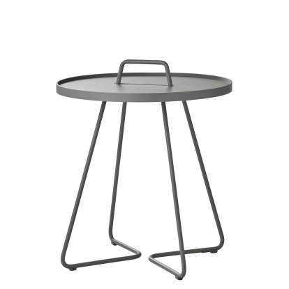 On-the-move Beistelltisch, Klein - H 54 cm x Ø 44 cm, Light grey