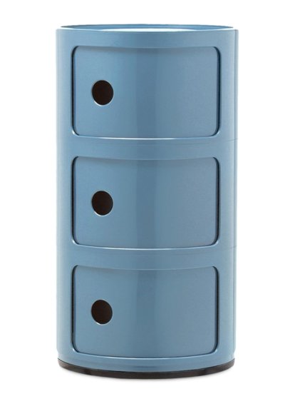Componibili rund 3 Fächer, Himmelblau