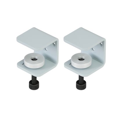Tiptoe Klemme für Wandregale (2er-Pack), Blassblau