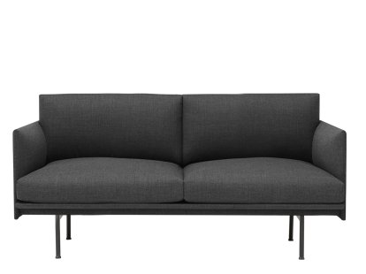 Outline Studio Sofa, Stoff Remix 163 - Grey
