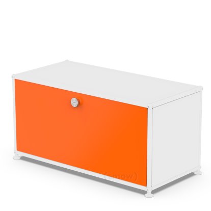 USM Haller Klapptür für USM Haller Regale, 75 cm x 35 cm, Reinorange RAL 2004