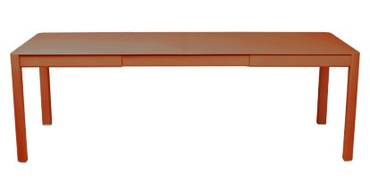 Ribambelle Tisch, L 149/234 x B 100 cm, Kandierte Orange