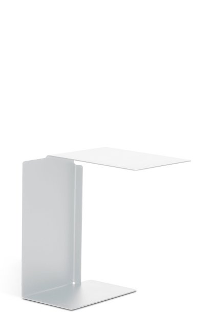 Diana Side Table, Diana B, signalweiß