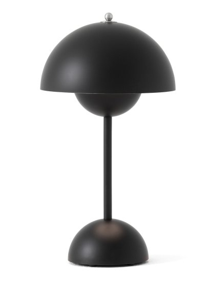 Flowerpot VP9 Akkuleuchte, Matt black