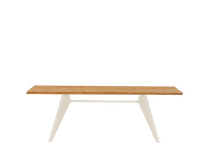 EM Table, 220 x 90 cm, Eiche natur massiv, geölt, Ecru