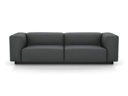 Soft Modular Sofa, Laser dunkelgrau, Ohne Ottoman