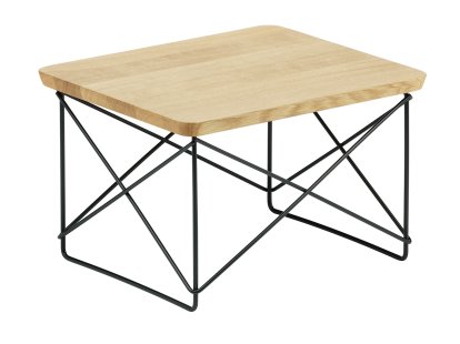 LTR Occasional Table, Eiche natur massiv, geölt, Pulverbeschichtet basic dark