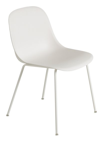 Fiber Side Chair Tube, Natural white