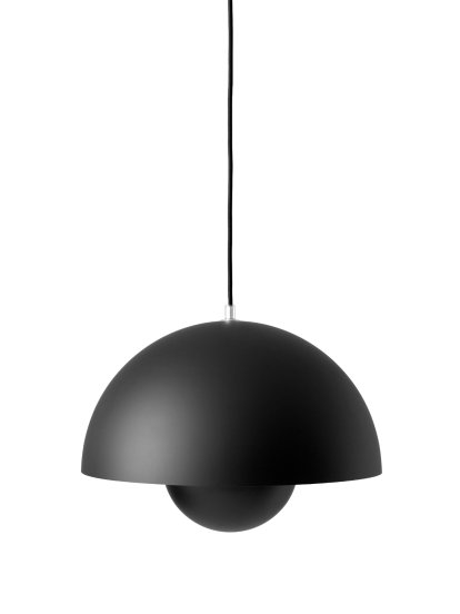 Flowerpot VP7 Pendelleuchte, Matt black