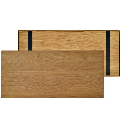 Holzauflage für USM Haller Regale, Größe M, 75 cm x 35 cm, Eiche, naturgeölt