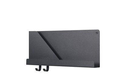 Folded Shelves, H 22 x B 51 cm, Schwarz