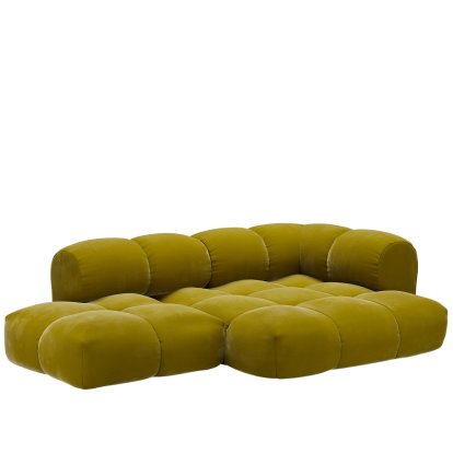 Sander Sofa Design 6, Armlehne rechts, Halo - Senf 361 