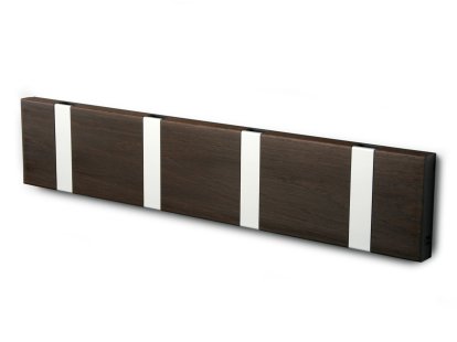 Knax, 4 Haken, Aluminium, Eiche tabak geölt