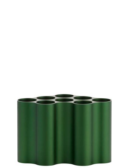 Nuage Vase, Nuage small, Aluminium eloxiert, Efeu