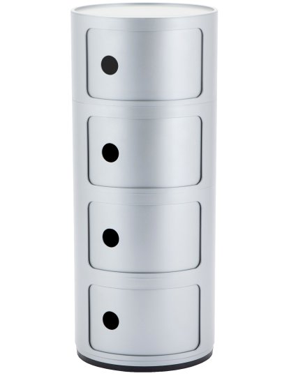 Componibili rund 4 Fächer, Silber