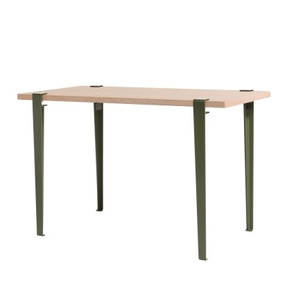 Tiptoe Esstisch Lobo, Eichenfurnier, Rosmaringrün